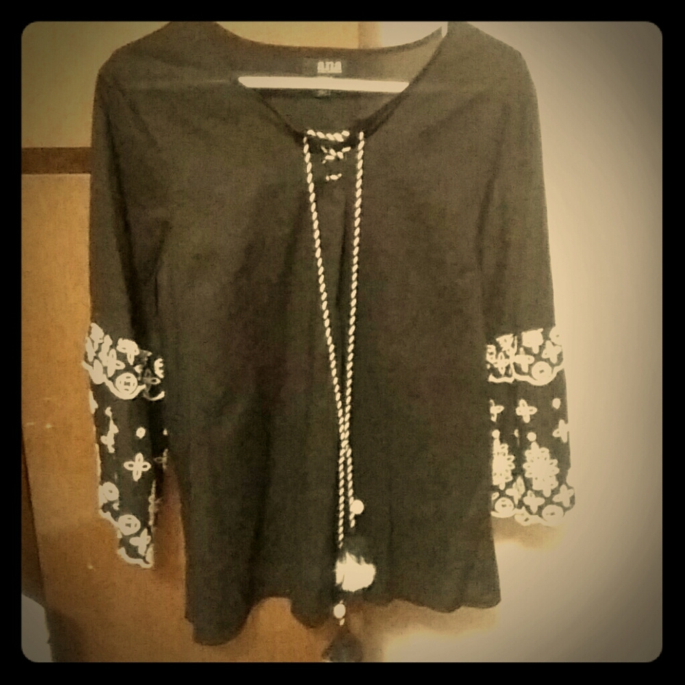 Black a.n.a blouse